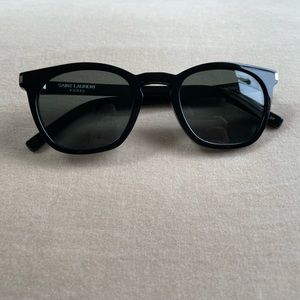 Saint Laurent unisex Square Sunglasses - polarized